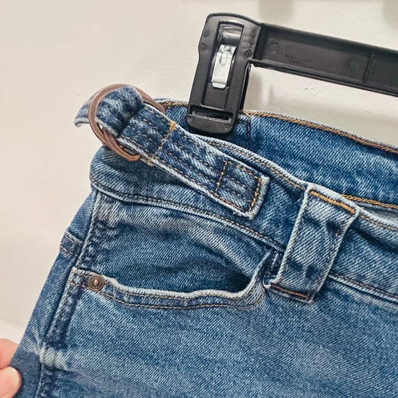 Stylish Blue Wide Leg Women's Jeans - Picture 5 of 8